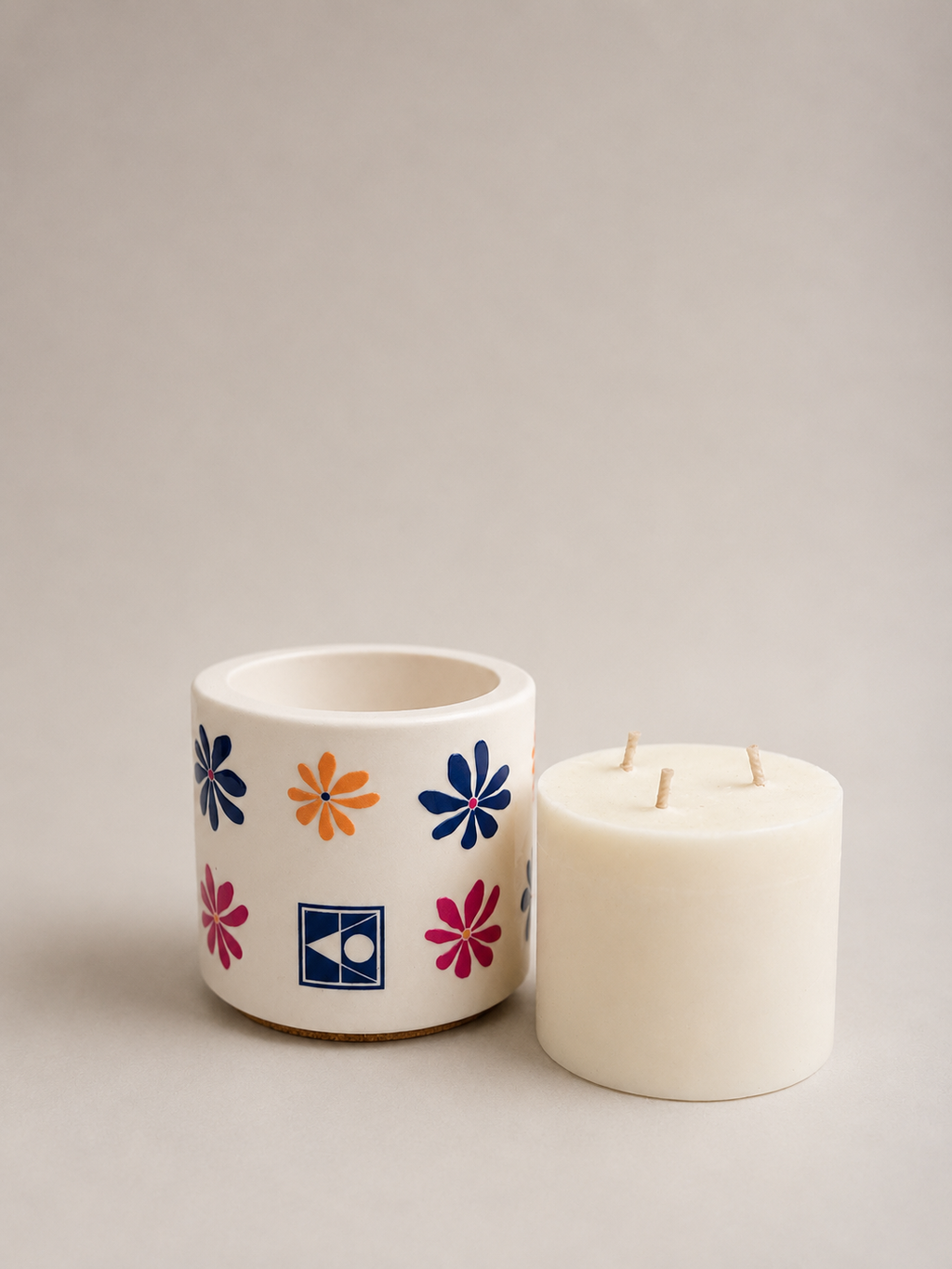 LE POT MEDIUM ET SA RECHARGE - FLEURS