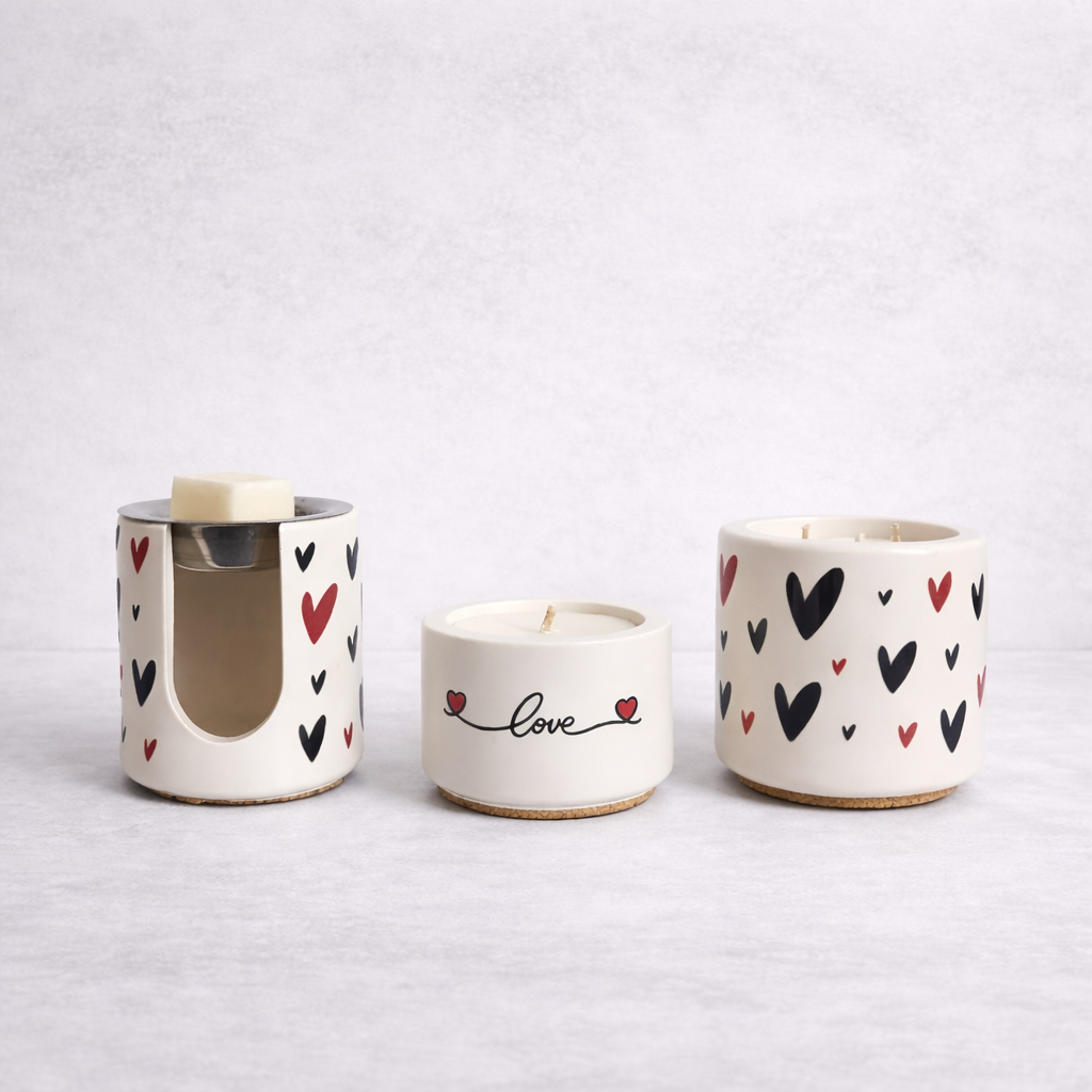 POTS AIME COEURS LOVE KLANOM