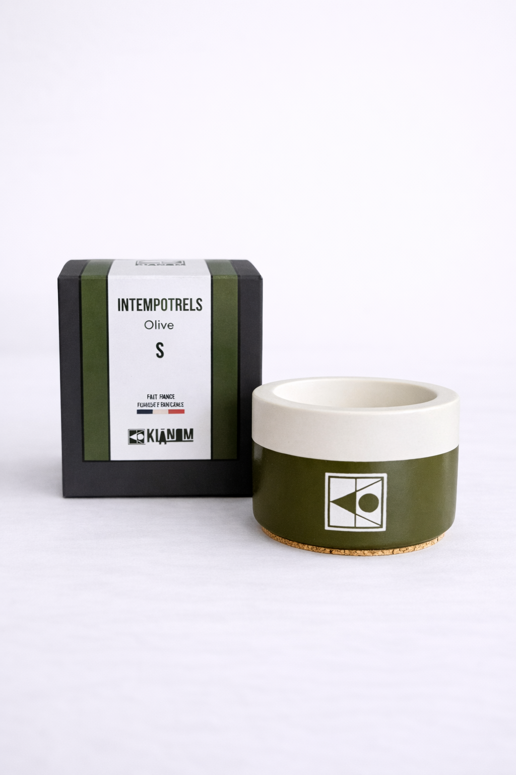LE POT SMALL ET SA RECHARGE - OLIVE